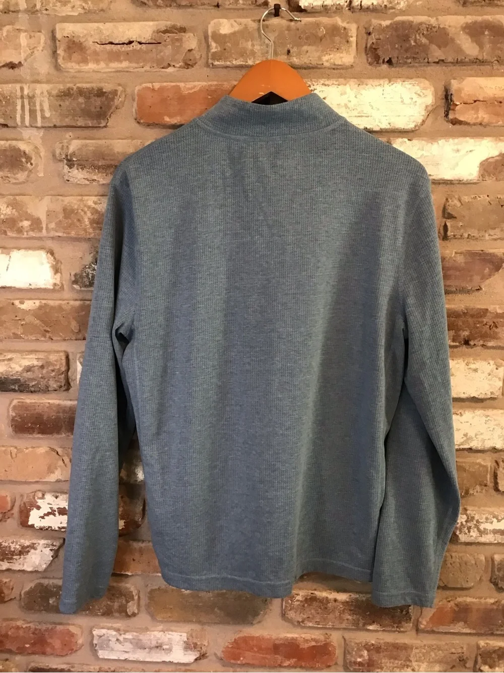 J. Crew Men’s Active Performance Light Blue Half-Zip Pullover Shirt Jacket M